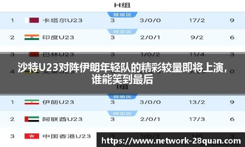 沙特U23对阵伊朗年轻队的精彩较量即将上演，谁能笑到最后